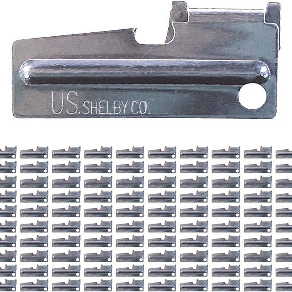 Lot (100) P38 Can Openers US Shelby Co Army Marines USMC Air Force ASAF Navy WW2 - Picture 1 of 5
